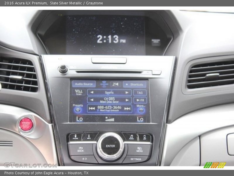 Slate Silver Metallic / Graystone 2016 Acura ILX Premium