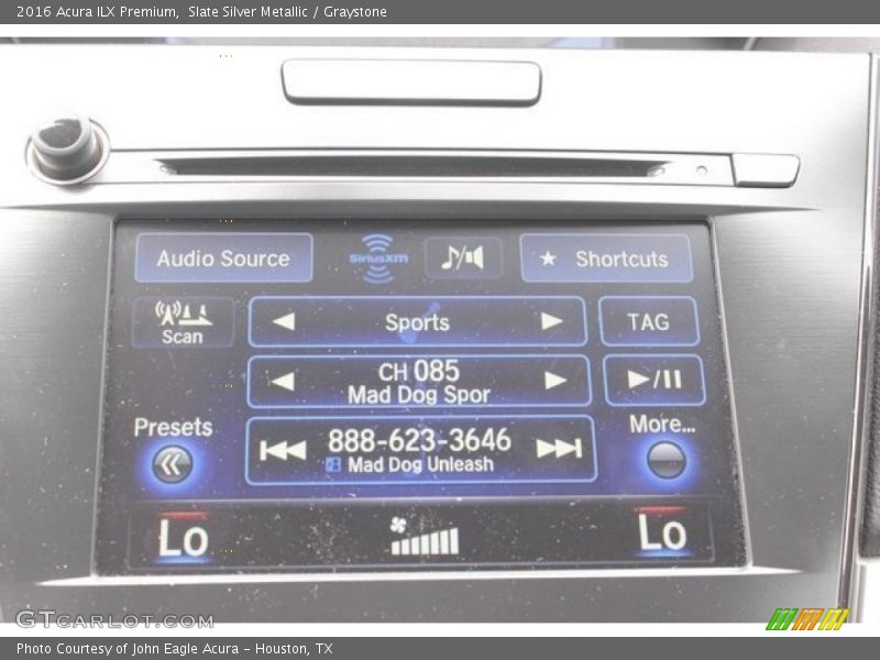 Slate Silver Metallic / Graystone 2016 Acura ILX Premium