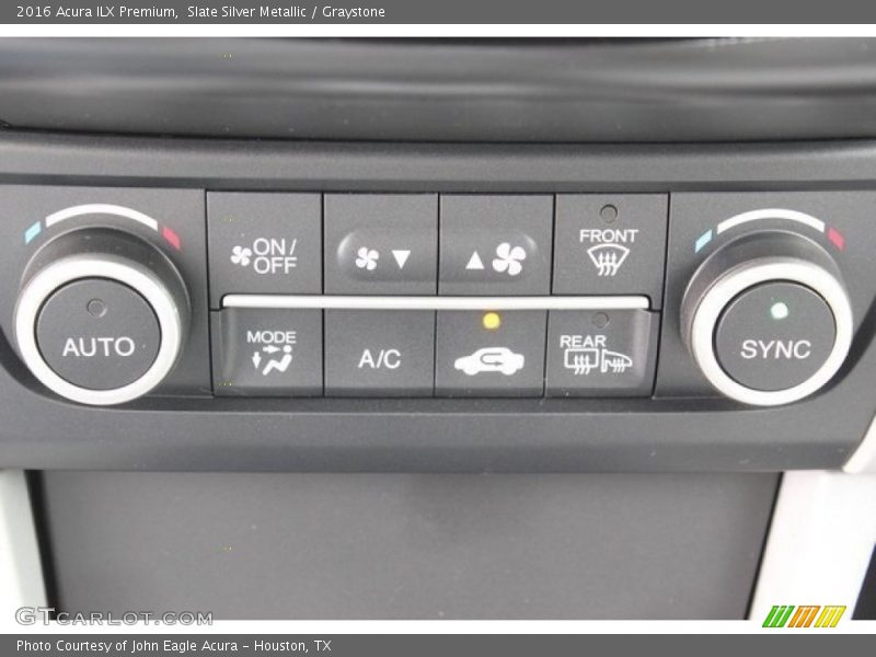 Slate Silver Metallic / Graystone 2016 Acura ILX Premium
