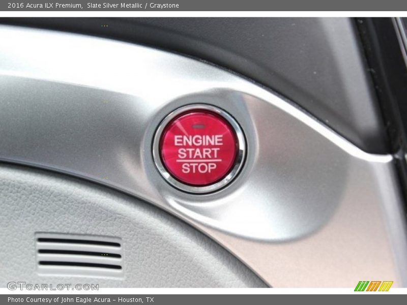 Slate Silver Metallic / Graystone 2016 Acura ILX Premium