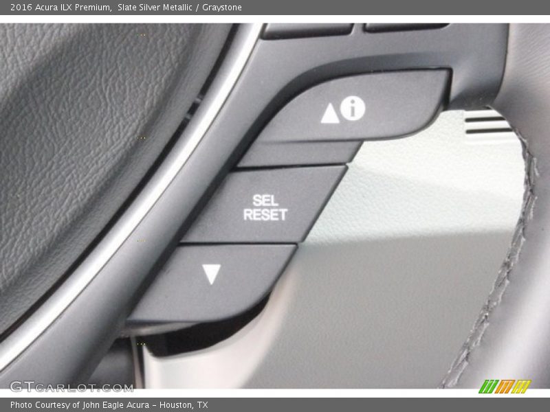 Slate Silver Metallic / Graystone 2016 Acura ILX Premium