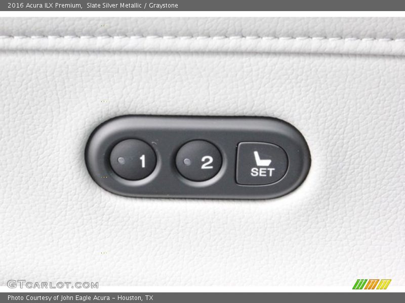 Slate Silver Metallic / Graystone 2016 Acura ILX Premium