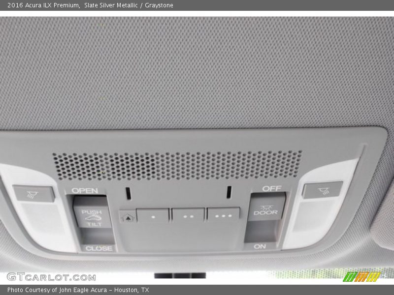 Slate Silver Metallic / Graystone 2016 Acura ILX Premium