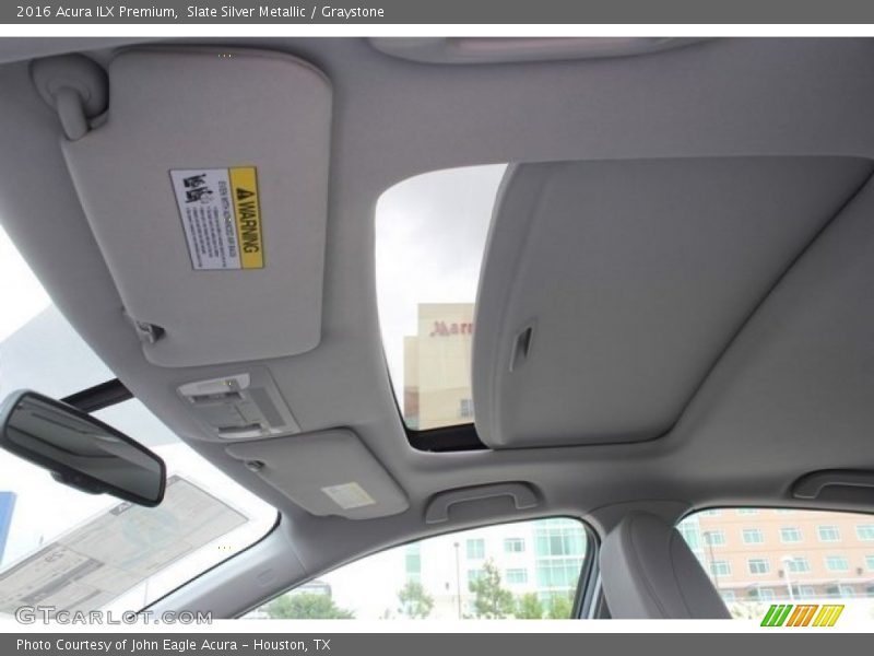 Slate Silver Metallic / Graystone 2016 Acura ILX Premium