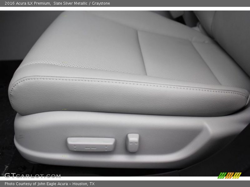 Slate Silver Metallic / Graystone 2016 Acura ILX Premium