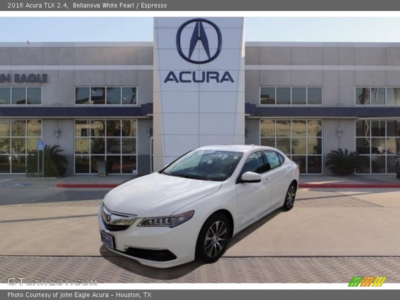 Bellanova White Pearl / Espresso 2016 Acura TLX 2.4