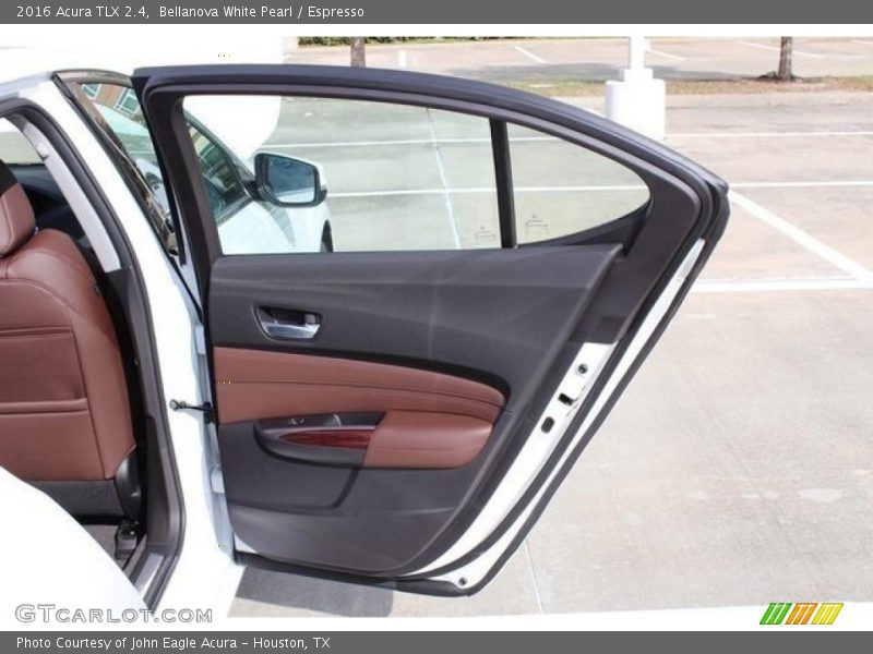Bellanova White Pearl / Espresso 2016 Acura TLX 2.4