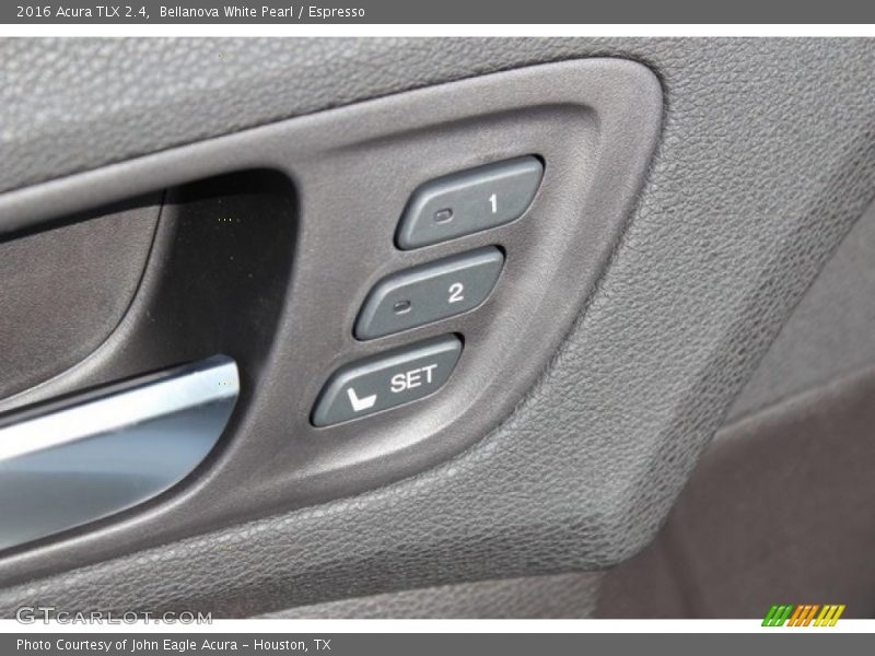 Bellanova White Pearl / Espresso 2016 Acura TLX 2.4