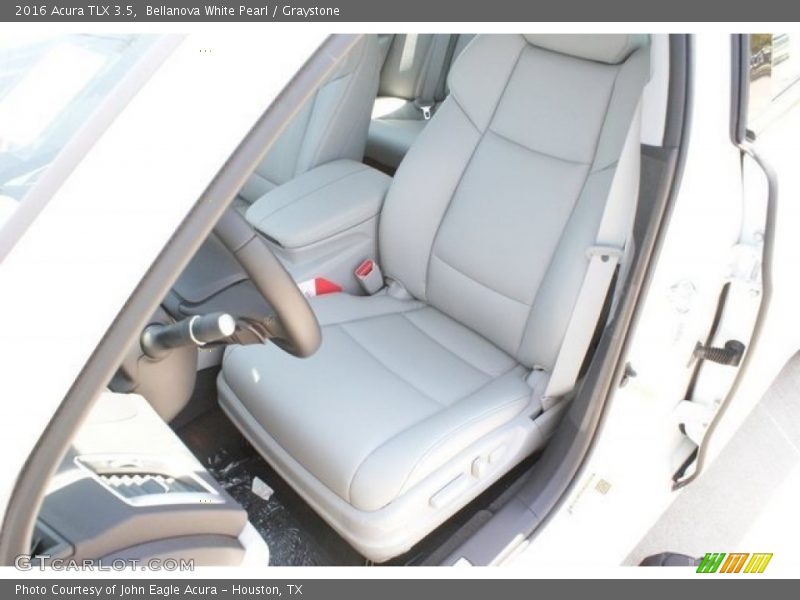 Bellanova White Pearl / Graystone 2016 Acura TLX 3.5