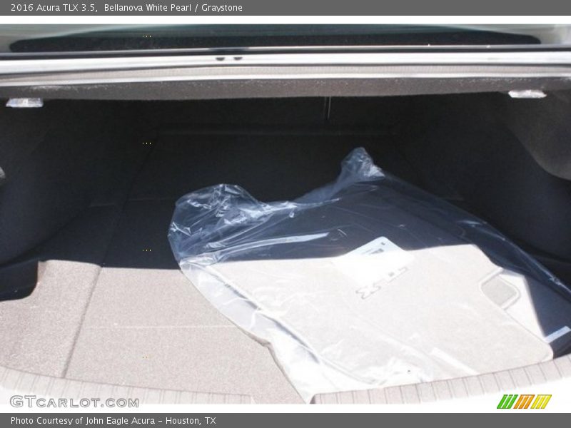 Bellanova White Pearl / Graystone 2016 Acura TLX 3.5
