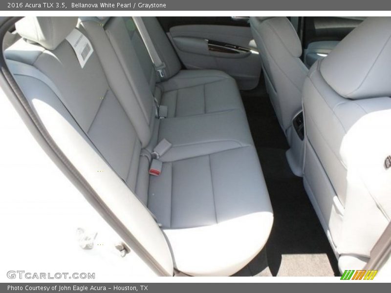Bellanova White Pearl / Graystone 2016 Acura TLX 3.5