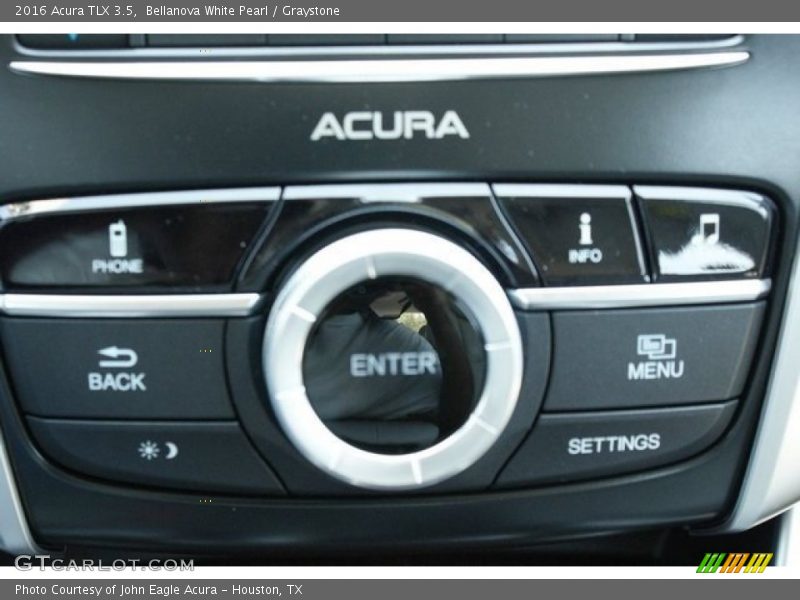 Bellanova White Pearl / Graystone 2016 Acura TLX 3.5