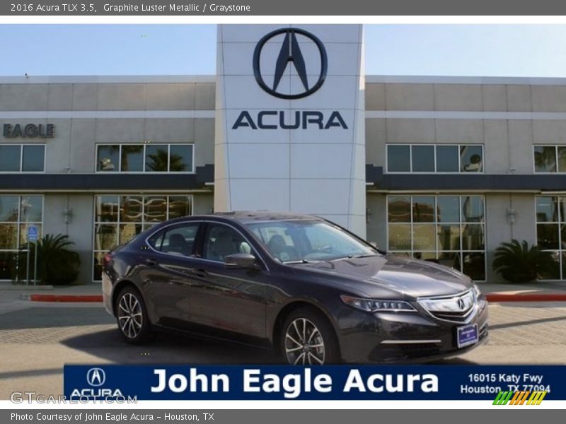 Graphite Luster Metallic / Graystone 2016 Acura TLX 3.5