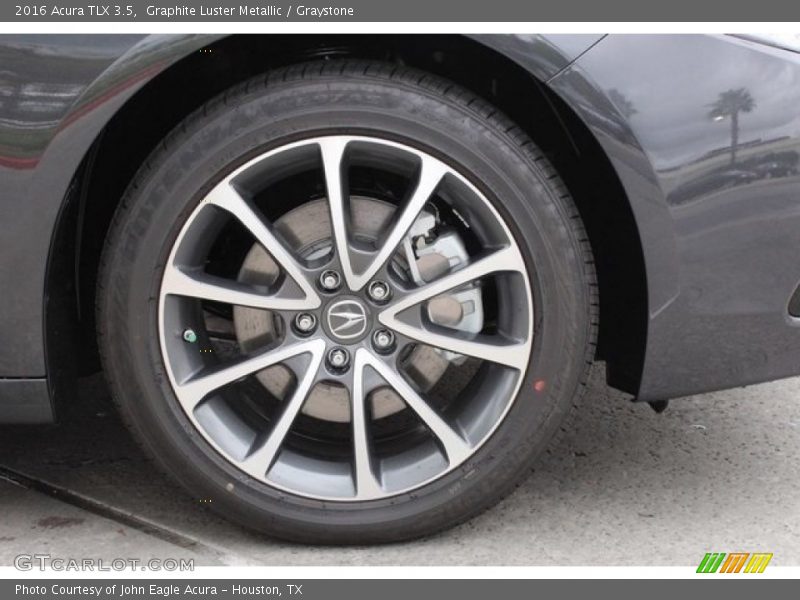Graphite Luster Metallic / Graystone 2016 Acura TLX 3.5