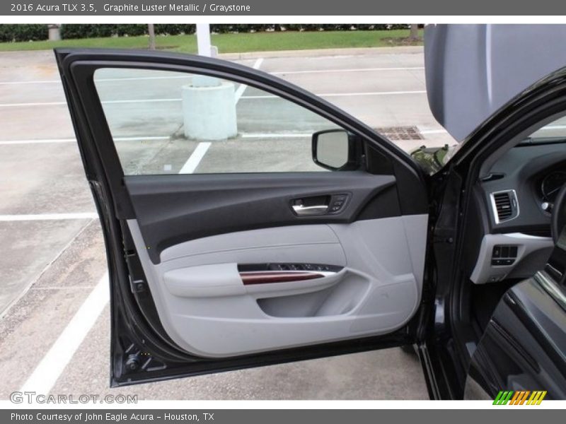 Graphite Luster Metallic / Graystone 2016 Acura TLX 3.5