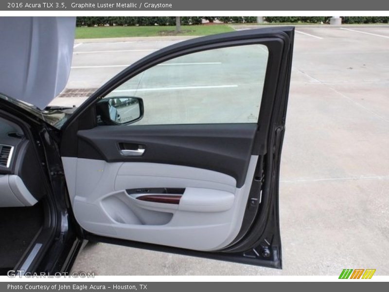 Graphite Luster Metallic / Graystone 2016 Acura TLX 3.5