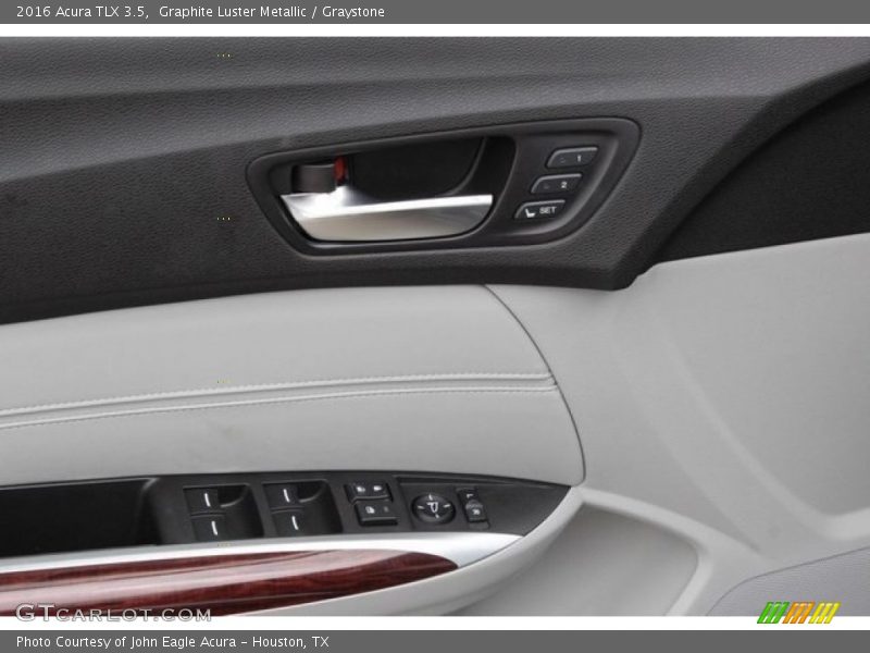 Graphite Luster Metallic / Graystone 2016 Acura TLX 3.5