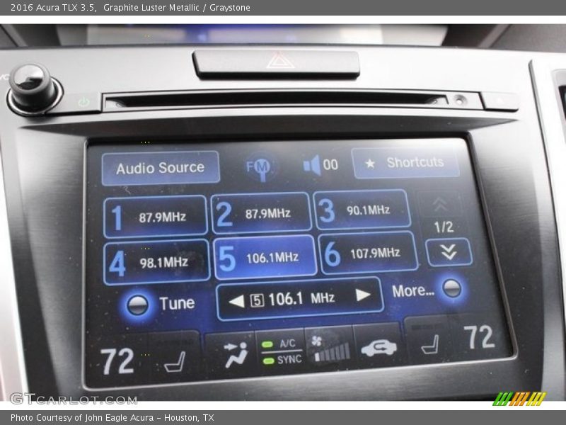 Graphite Luster Metallic / Graystone 2016 Acura TLX 3.5