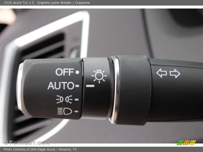 Graphite Luster Metallic / Graystone 2016 Acura TLX 3.5