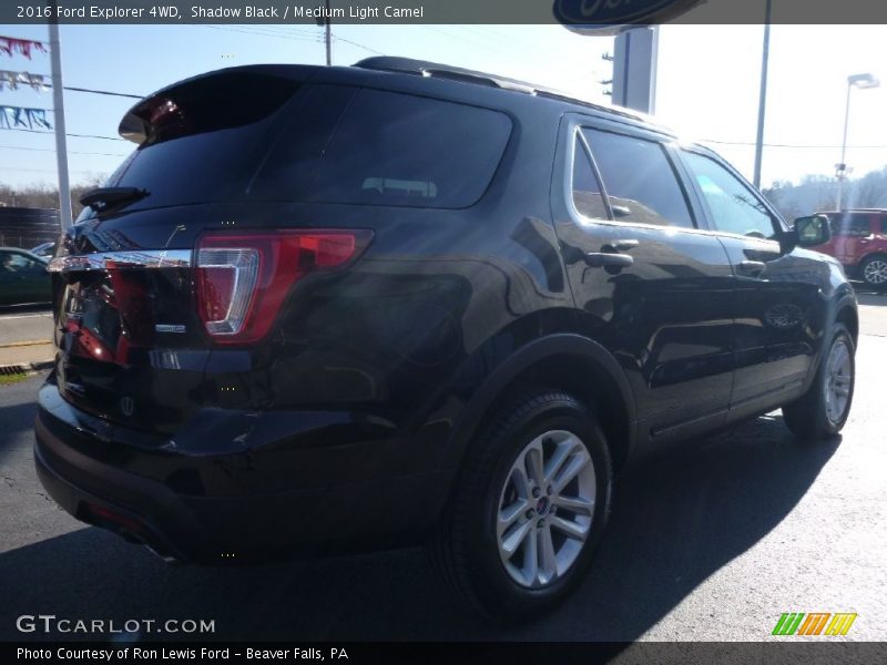 Shadow Black / Medium Light Camel 2016 Ford Explorer 4WD