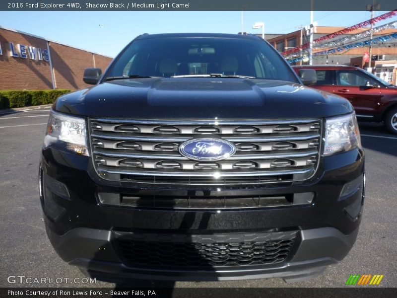 Shadow Black / Medium Light Camel 2016 Ford Explorer 4WD
