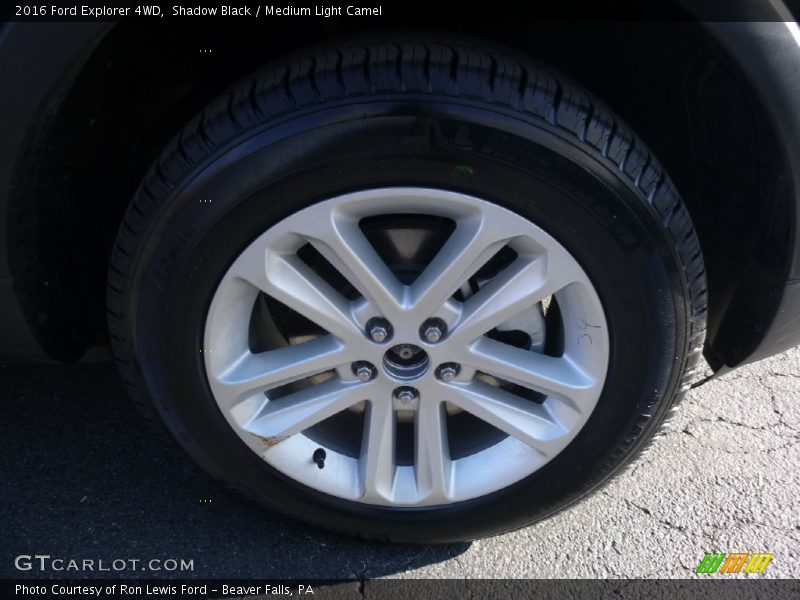 Shadow Black / Medium Light Camel 2016 Ford Explorer 4WD