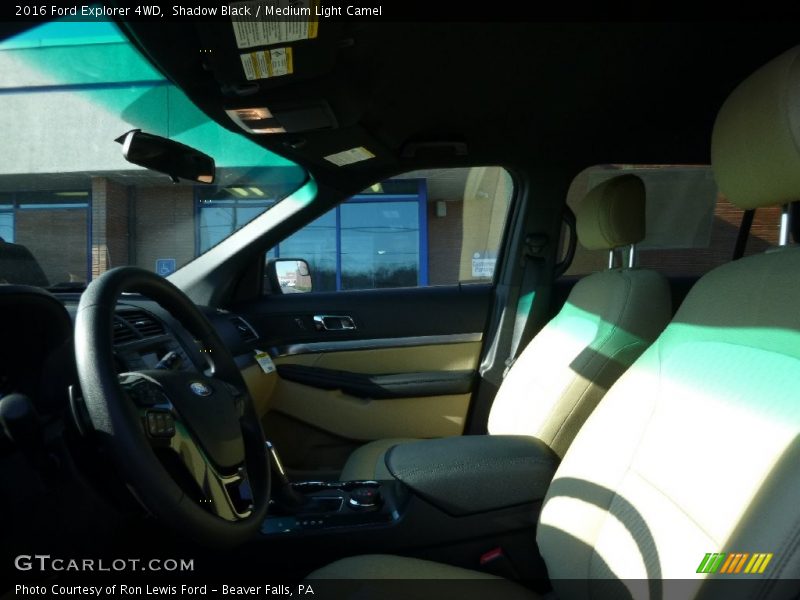 Shadow Black / Medium Light Camel 2016 Ford Explorer 4WD