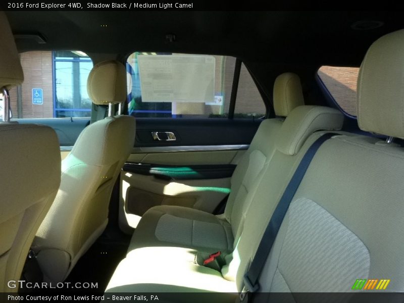 Shadow Black / Medium Light Camel 2016 Ford Explorer 4WD