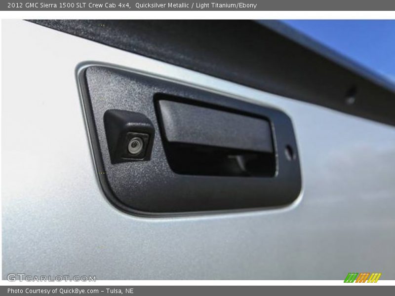 Quicksilver Metallic / Light Titanium/Ebony 2012 GMC Sierra 1500 SLT Crew Cab 4x4
