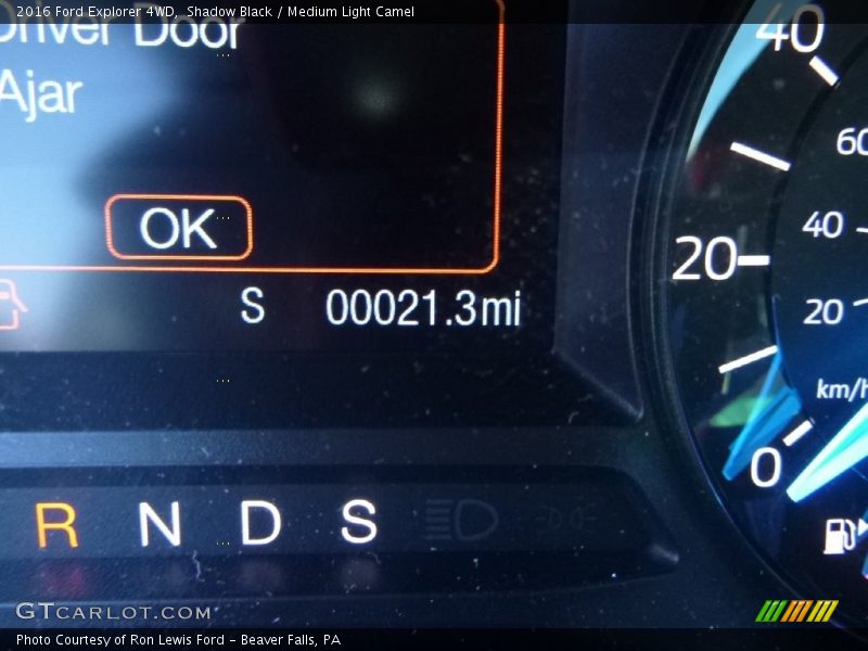 Shadow Black / Medium Light Camel 2016 Ford Explorer 4WD