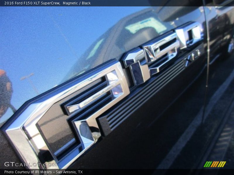 Magnetic / Black 2016 Ford F150 XLT SuperCrew