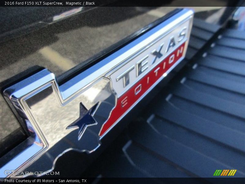 Magnetic / Black 2016 Ford F150 XLT SuperCrew