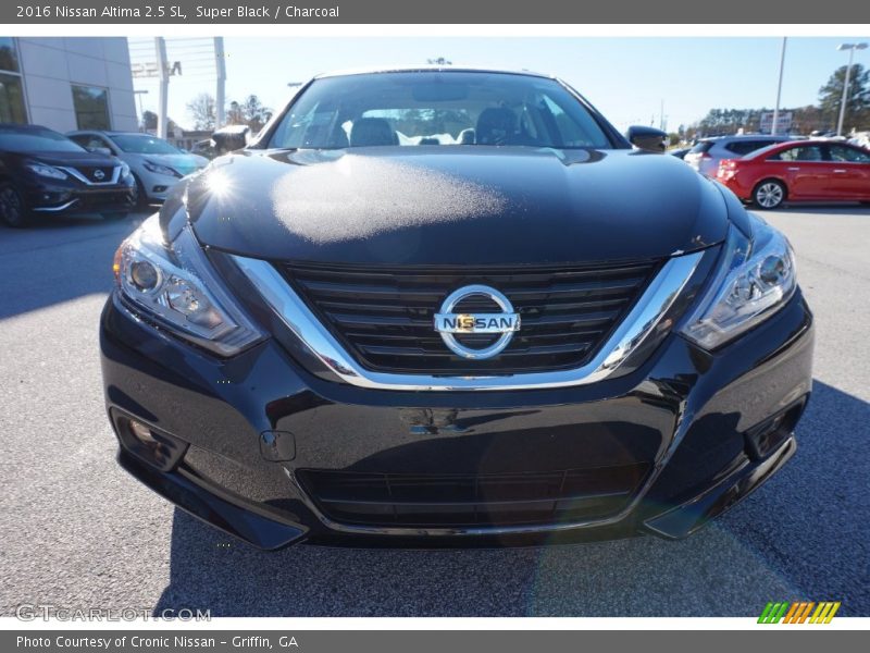 Super Black / Charcoal 2016 Nissan Altima 2.5 SL