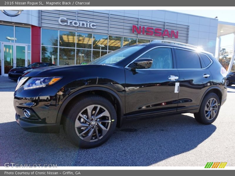 Magnetic Black / Charcoal 2016 Nissan Rogue SL