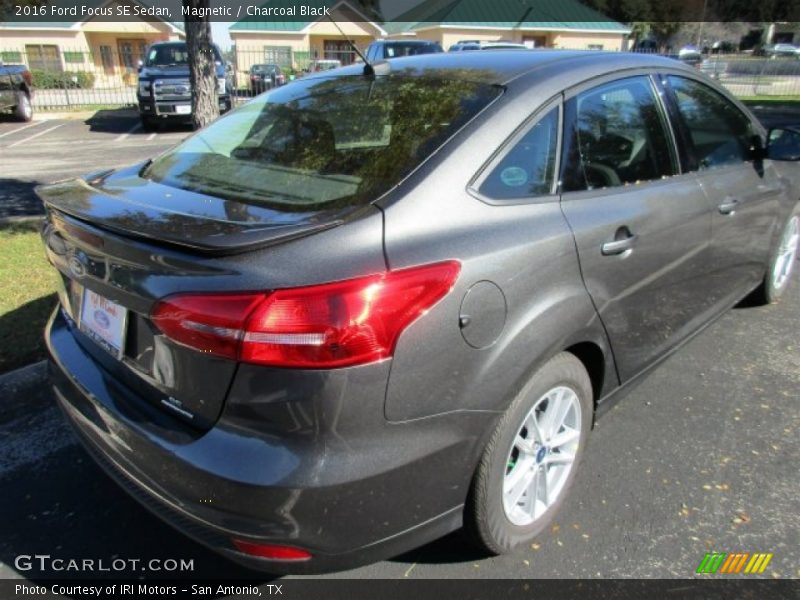 Magnetic / Charcoal Black 2016 Ford Focus SE Sedan