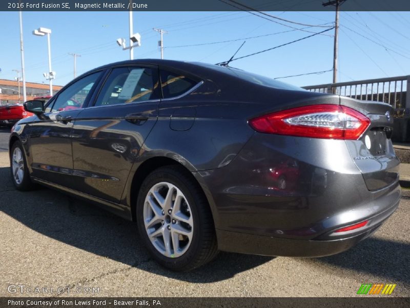 Magnetic Metallic / Dune 2016 Ford Fusion SE