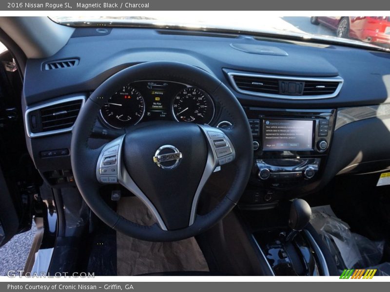 Magnetic Black / Charcoal 2016 Nissan Rogue SL