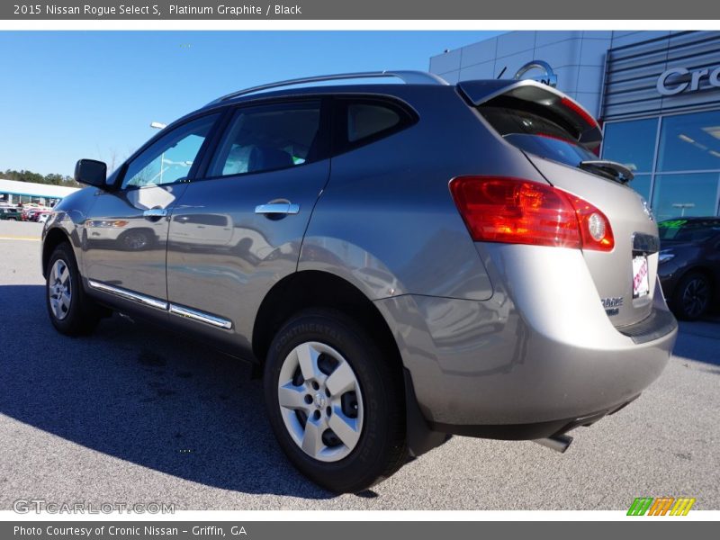 Platinum Graphite / Black 2015 Nissan Rogue Select S