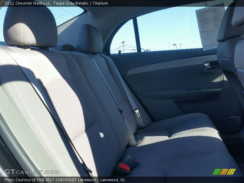 Taupe Gray Metallic / Titanium 2012 Chevrolet Malibu LS