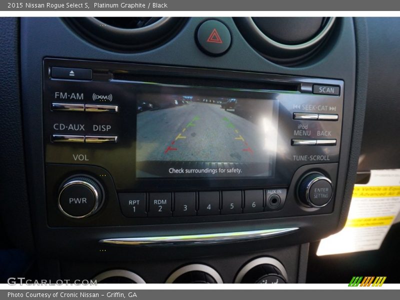 Platinum Graphite / Black 2015 Nissan Rogue Select S