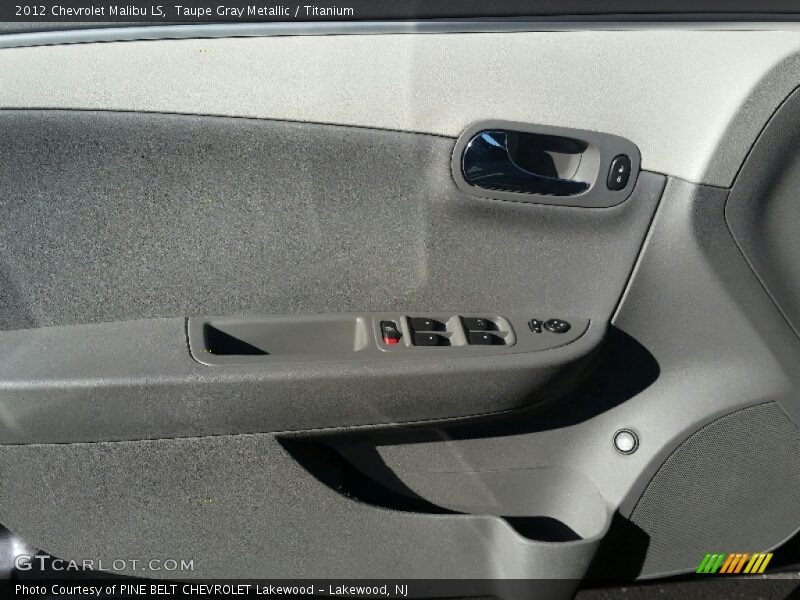 Taupe Gray Metallic / Titanium 2012 Chevrolet Malibu LS