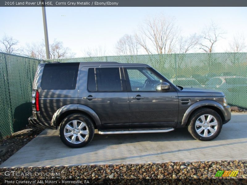 Corris Grey Metallic / Ebony/Ebony 2016 Land Rover LR4 HSE