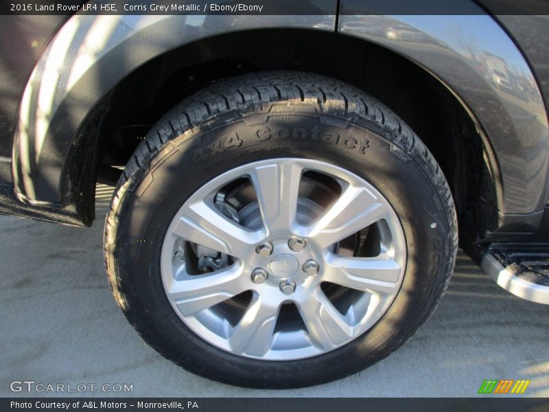 Corris Grey Metallic / Ebony/Ebony 2016 Land Rover LR4 HSE