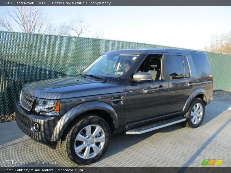 Corris Grey Metallic / Ebony/Ebony 2016 Land Rover LR4 HSE