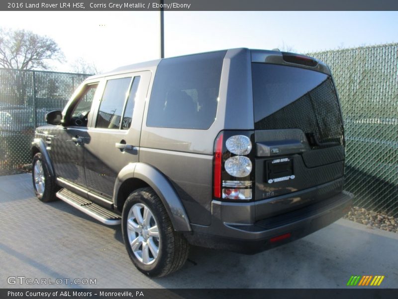 Corris Grey Metallic / Ebony/Ebony 2016 Land Rover LR4 HSE