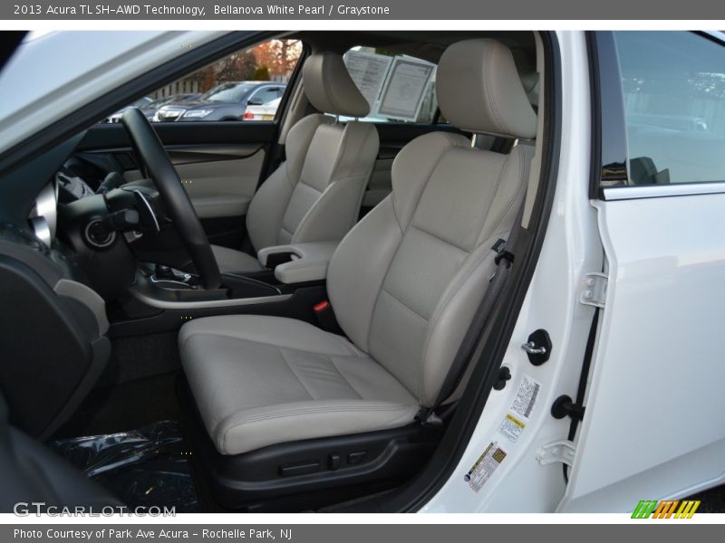Bellanova White Pearl / Graystone 2013 Acura TL SH-AWD Technology