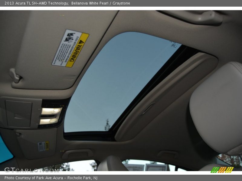 Bellanova White Pearl / Graystone 2013 Acura TL SH-AWD Technology
