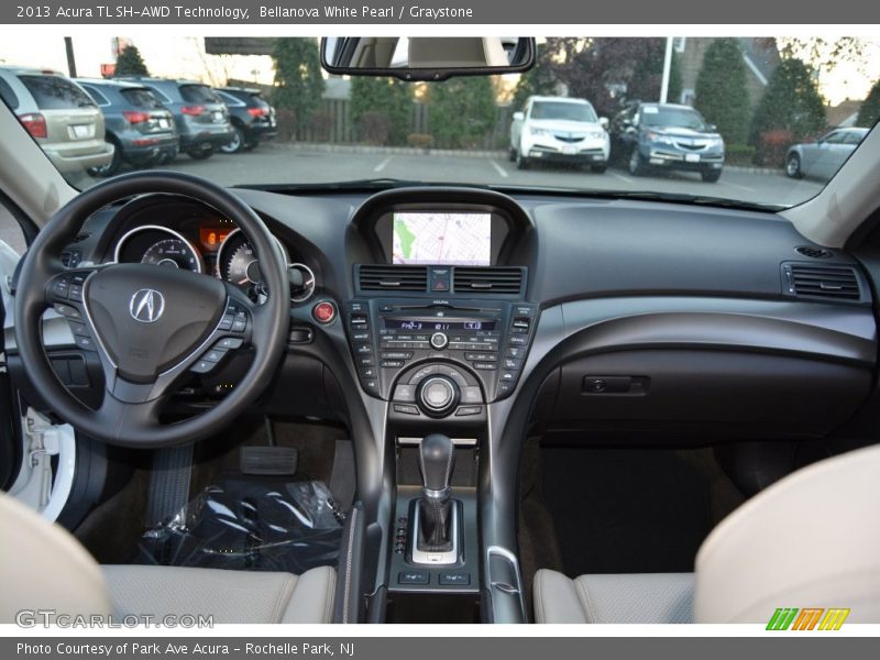 Bellanova White Pearl / Graystone 2013 Acura TL SH-AWD Technology
