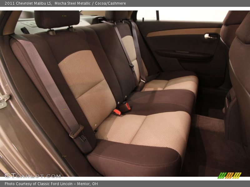 Mocha Steel Metallic / Cocoa/Cashmere 2011 Chevrolet Malibu LS
