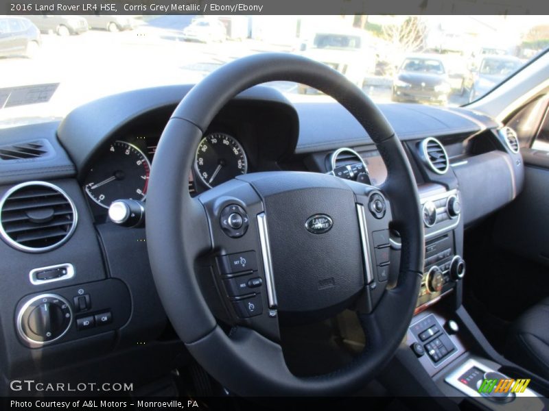 Corris Grey Metallic / Ebony/Ebony 2016 Land Rover LR4 HSE